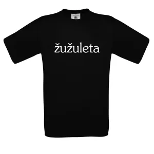 Žužuleta tričko Žužuleta logo Čierna XL