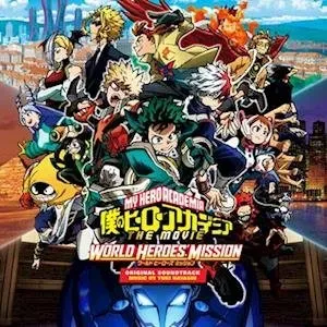 Hayashi, Yuki - My Hero Academia: World Heroes' Mission (Original Motion Picture Soundtrack), Vinyl