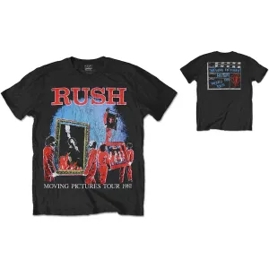 Rush tričko 1981 Tour Čierna M