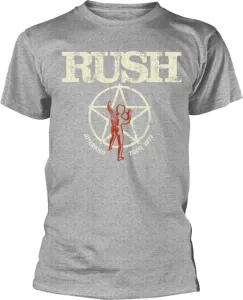 Rush Tričko American Tour 1977 Grey M