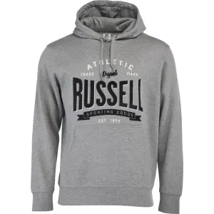 Russell Athletic SWEATSHIRT M Pánska mikina, sivá, veľkosť #7587919