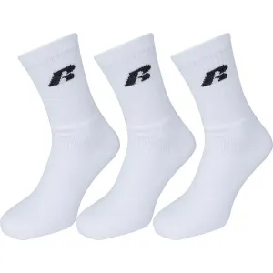 Russell Athletic SOCKS 3PPK Športové ponožky, biela, veľkosť #418180