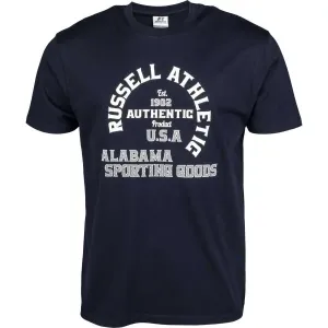 Russell Athletic ALABAMA Pánske tričko, tmavo modrá, veľkosť