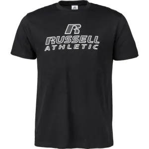 Russell Athletic CREWNECK TEE SHIRT Pánske tričko, čierna, veľkosť S