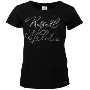 Russell Athletic T-SHIRT W Dámske tričko, čierna, veľkosť #5856404