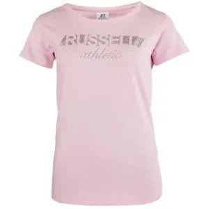 Russell Athletic T-SHIRT W Dámske tričko, ružová, veľkosť #5856241