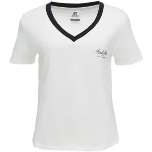 Biele tričká Russell Athletic
