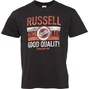 Russell Athletic GOOT Pánske tričko, čierna, veľkosť #9328143