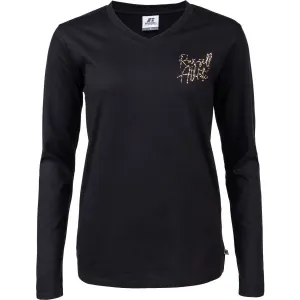 Russell Athletic L/S CREWNECK TEE SHIRT Dámske tričko, čierna, veľkosť #424974