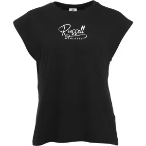Russell Athletic MAYA Dámske tričko, čierna, veľkosť #9396983