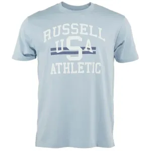 Russell Athletic T-SHIRT M Pánske tričko, svetlomodrá, veľkosť #5856013