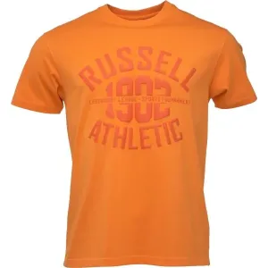 Russell Athletic T-SHIRT M Pánske tričko, oranžová, veľkosť #9342187