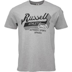 Russell Athletic T-SHIRT M Pánske tričko, sivá, veľkosť #9410911