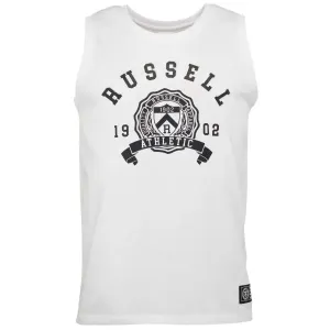 Russell Athletic VEST M Pánske tričko, biela, veľkosť #6400746