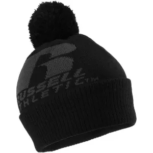 Russell Athletic WINTER POMPOM HAT Pánska zimná čiapka, čierna, veľkosť