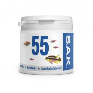 SAK 55 krmivo pre akváriové ryby, veľkosť 4, 150ml