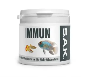 SAK immun krmivo pre akváriové ryby,  veľkosť 1 - 150ml