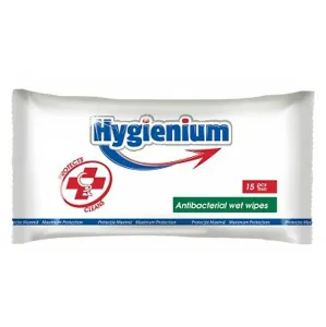 HYGIENIUM Antibakteriálne vlhčené utierky 1x15 ks