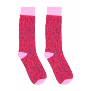 36-SOCK002-1 Sexy ponožky s potlačou - Cocky Socks 36-41