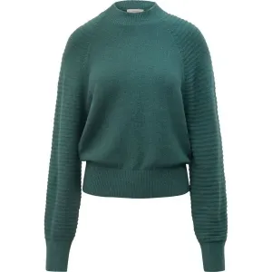 s.Oliver RL KNITTED PULLOVER Dámsky sveter, tmavo zelená, veľkosť #8194065