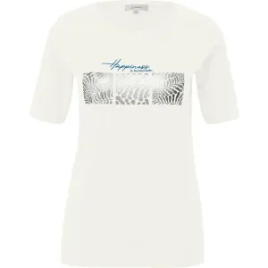 s.Oliver RL T-SHIRT Dámske tričko, biela, veľkosť #9616099