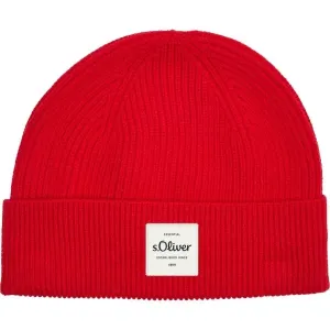 s.Oliver RL BEANIE Pánska čiapka, červená, veľkosť