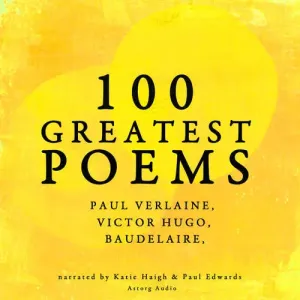 100 Greatest Poems (EN) - Paul Verlaine, Arthur Rimbaud, Charles Baudelaire (mp3 audiokniha)
