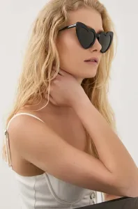 Slnečné okuliare Saint Laurent dámske, čierna farba #5034270
