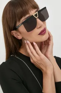 Slnečné okuliare Saint Laurent dámske, čierna farba