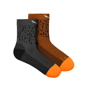 Pánske ponožky Salewa Mountain Trainer Salamander Alpine Merino 69028-0621 medium grey melange 42-44 #1477097