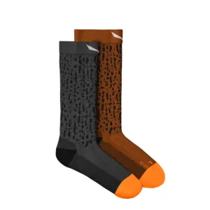 Pánske ponožky Salewa Mountain Trainer Salamander Alpine Merino 69028-0621 medium grey melange 45-47 #1477101
