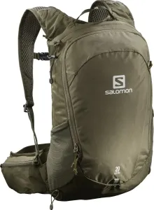Salomon TRAILBLAZER 20 Unisex outdoorový batoh, tmavo zelená, veľkosť