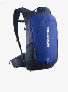 Salomon TRAILBLAZER 20 Unisex outdoorový batoh, tmavo modrá, veľkosť