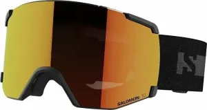 Salomon S/View ML Black/ML Mid Red Lyžiarske okuliare