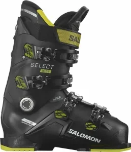 Salomon Select 80 Wide Black/Acid Green/Beluga 26/26,5 Zjazdové lyžiarky