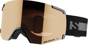 Salomon S/VIEW FLASH Lyžiarske okuliare, čierna, veľkosť os