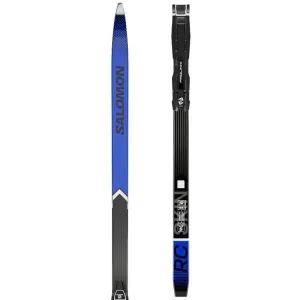Salomon RC eSKIN JR PM PLK ACC Juniorské bežecké lyže, tmavo modrá, veľkosť #8637637