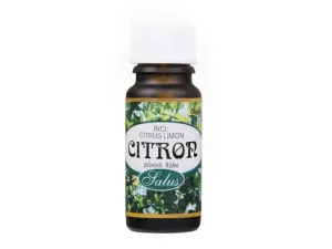 Saloos 100% prírodný esenciálny olej pre aromaterapiu 10 ml Citron