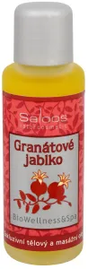 Saloos (Salus) Saloos telový bio rastlinný masážny olej WELLNES GRANÁTOVÉ JABLKO Objem: 500 ml