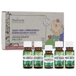 Saloos aromaterapia pre deti - sada 100% prírodných éterických olejov