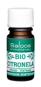 BIO Citronella éterický olej - Saloos Objem: 5 ml