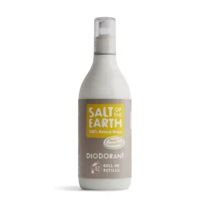 Salt Of The Earth Náhradná náplň do prírodného guličkového dezodorantu Amber & Santalwood (Deo Roll-on Refills) 525 ml