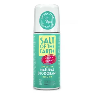 Salt Of The Earth Prírodné guličkový dezodorant s melónom a uhorkou Pure Aura (Natural Deodorant) 75 ml