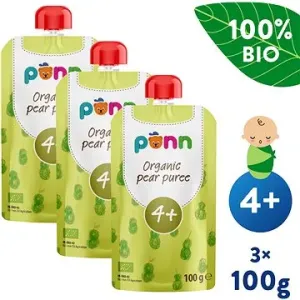 SALVEST Ponn BIO Hruška 100 % 3× 100 g