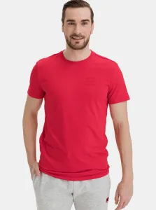 Červené pánske tričko SAM 73 #589228