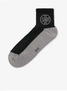 Ponožky pre ženy SAM 73 - čierna, sivá #8215434