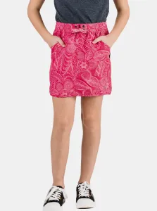 Ružová dievčenská kvetovaná sukňa SAM 73 #680595