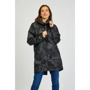 Čierny dámsky maskáčový ľahký kabát SAM 73 Chinaka #6505128