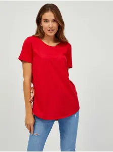 Basic tričká pre ženy SAM 73 - červená #589489