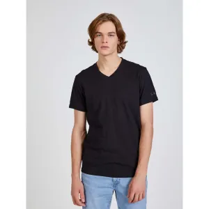 Čierne pánske tričko SAM 73 Blane #588286